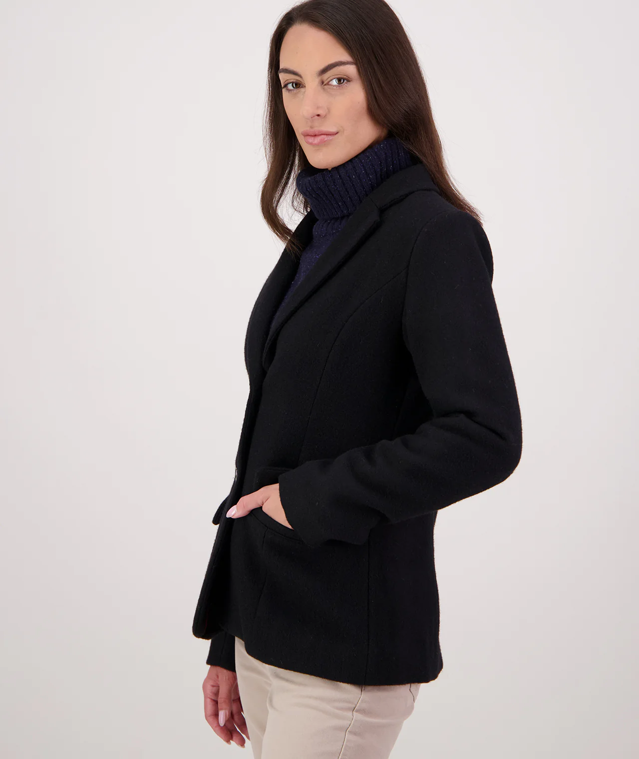 Women's Parnell Wool Blazer - Image 3