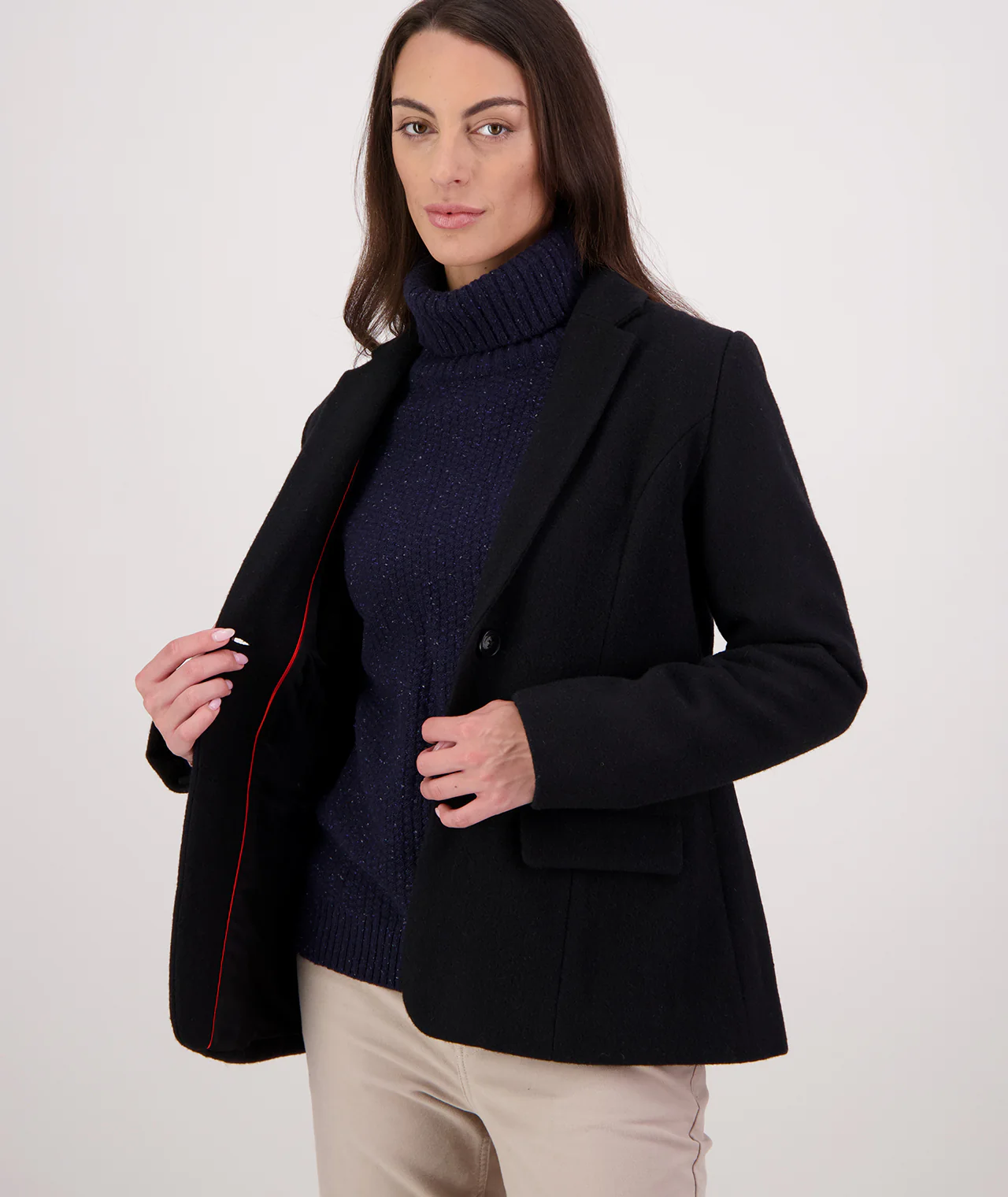 Women's Parnell Wool Blazer - Image 7