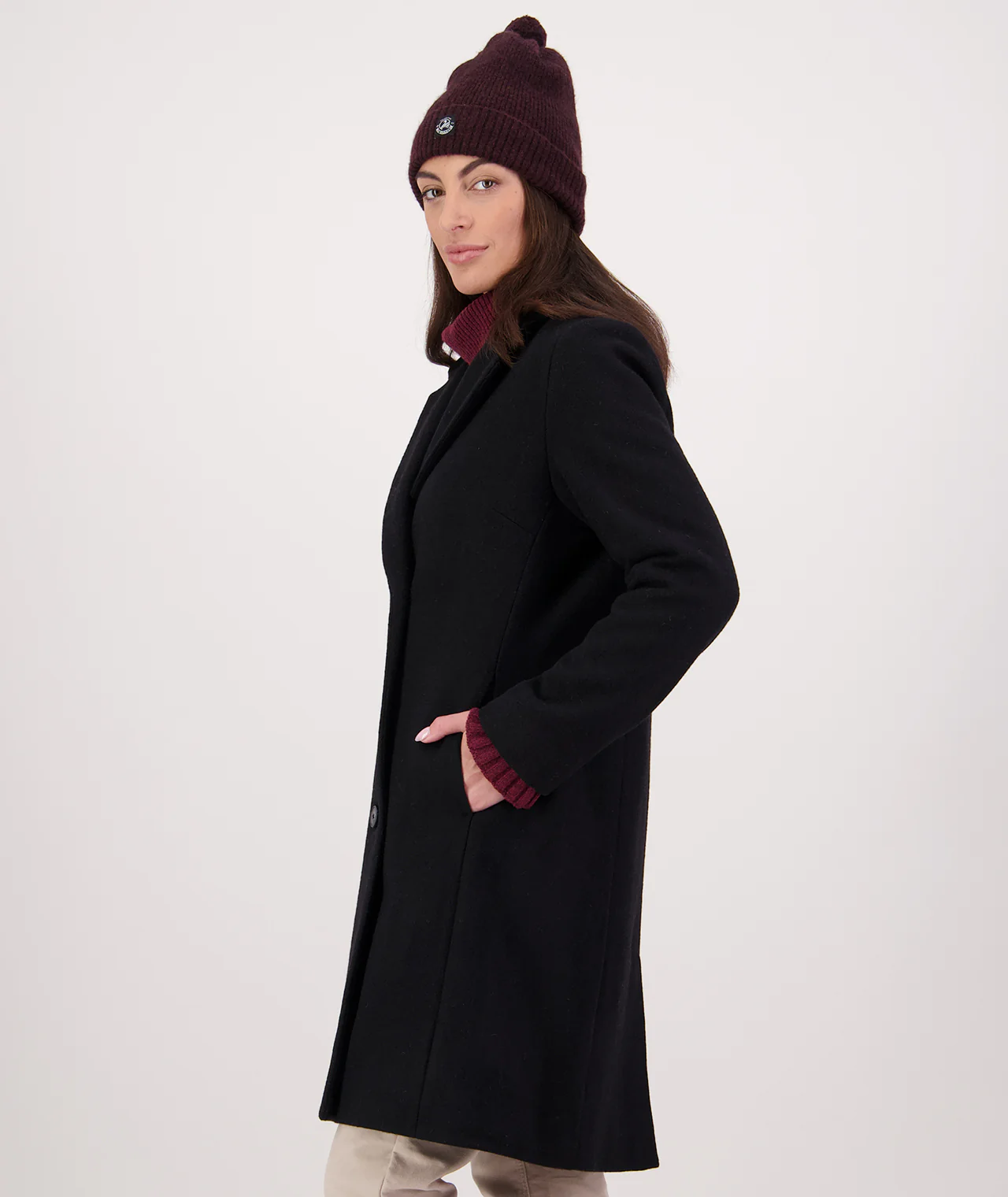Women's Ruby Bay Wool Coat - Image 3