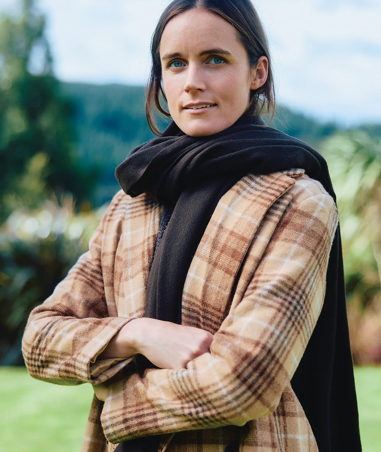 Women's Wide Scarf - Image 2