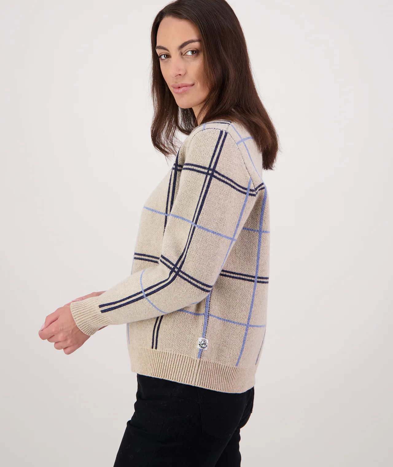 Women's Yasmin Check Knit - Image 2