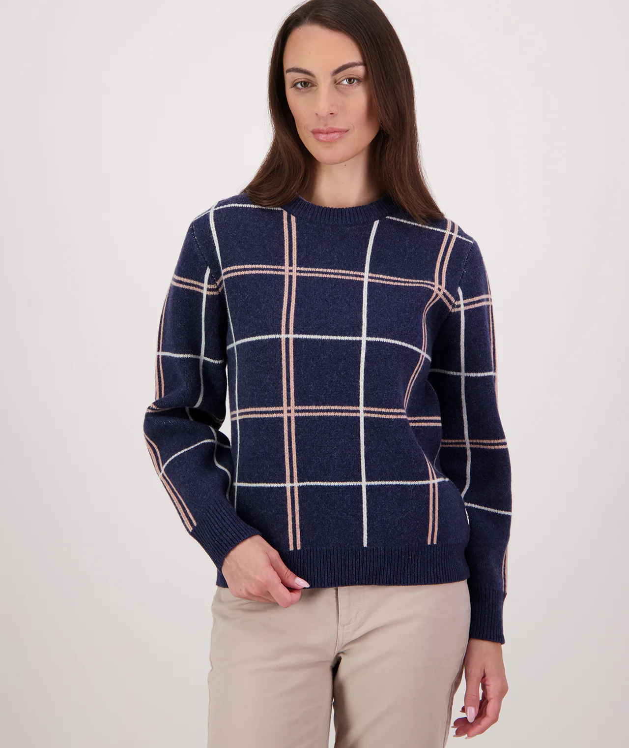 Women's Yasmin Check Knit