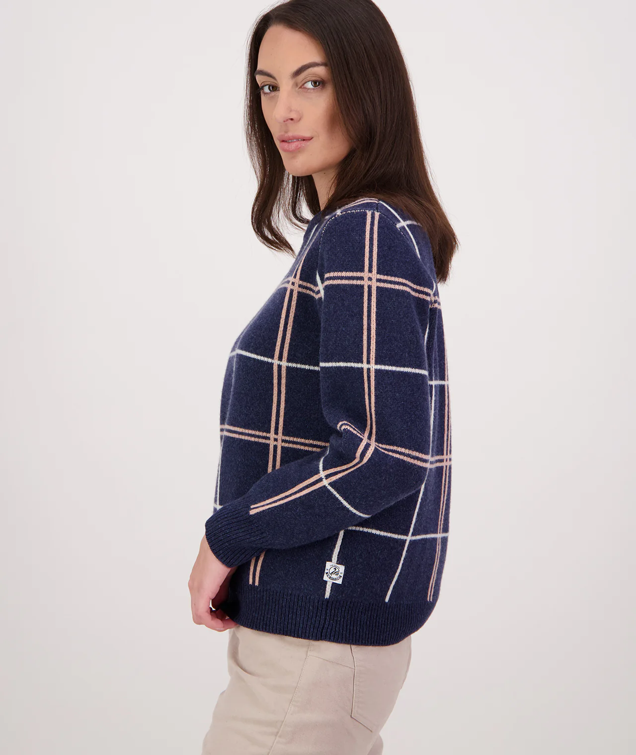 Women's Yasmin Check Knit - Image 2