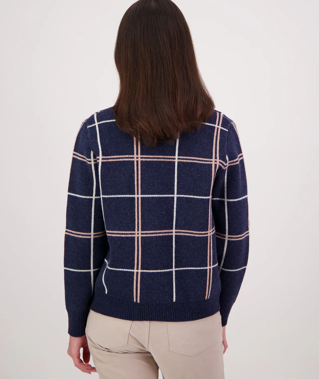 Women's Yasmin Check Knit - Image 3