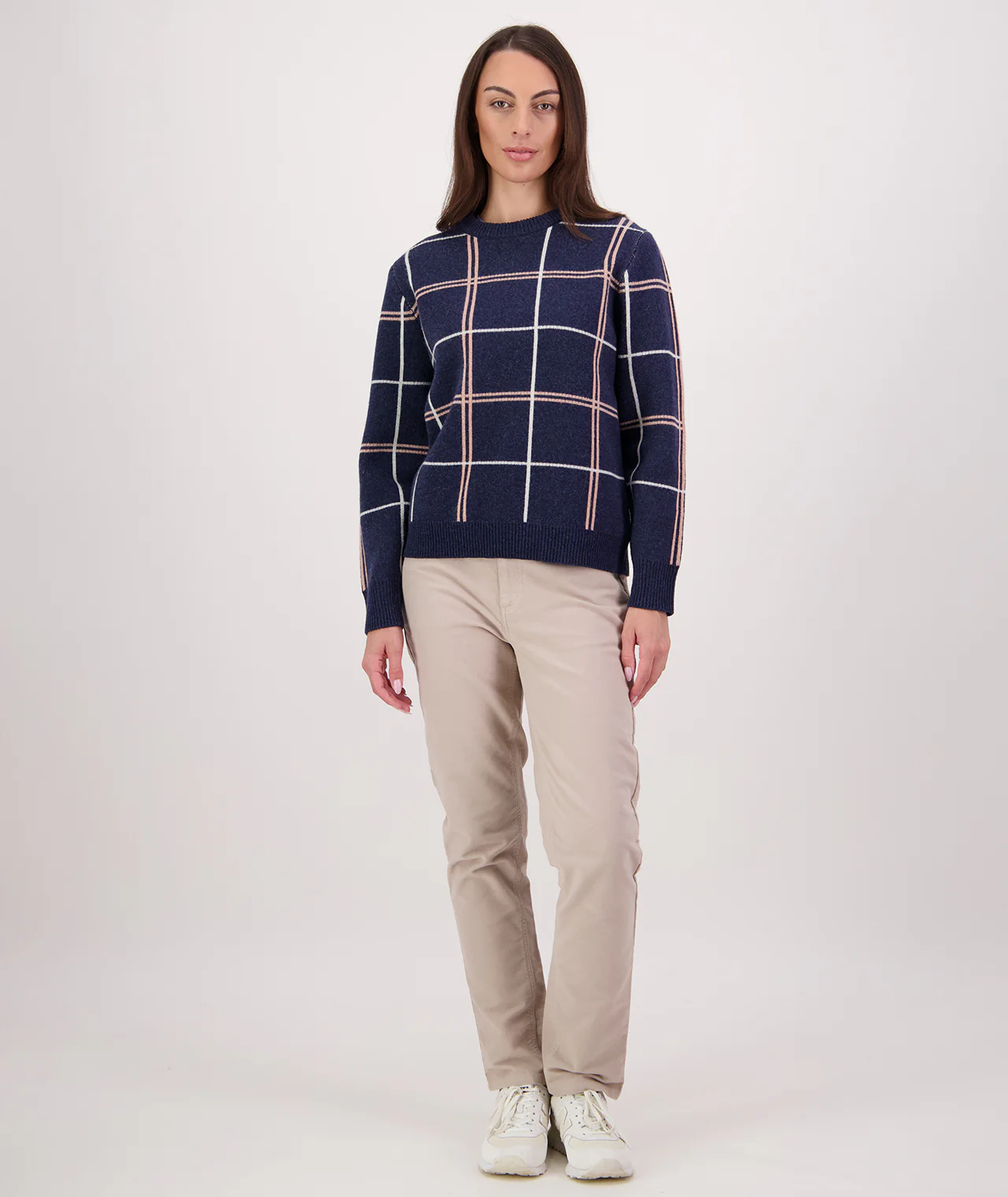 Women's Yasmin Check Knit - Image 5