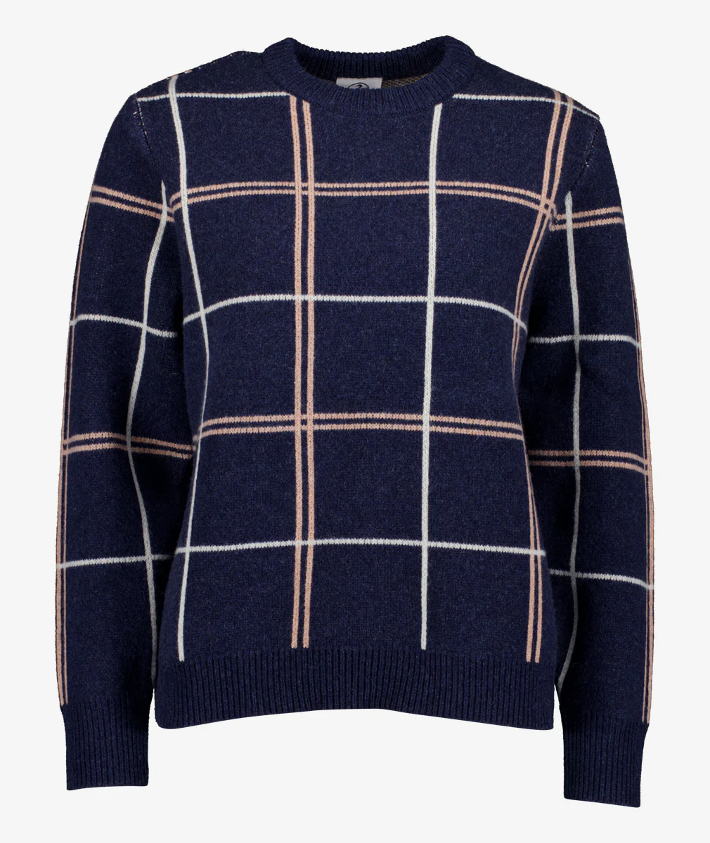 Women's Yasmin Check Knit - Image 6